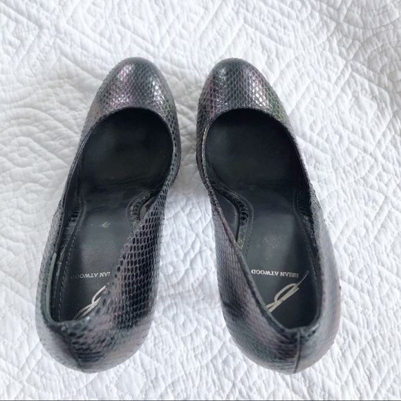 Brian Atwood Ferguson Iridescent Snake Ski… - Picture 3 of 13